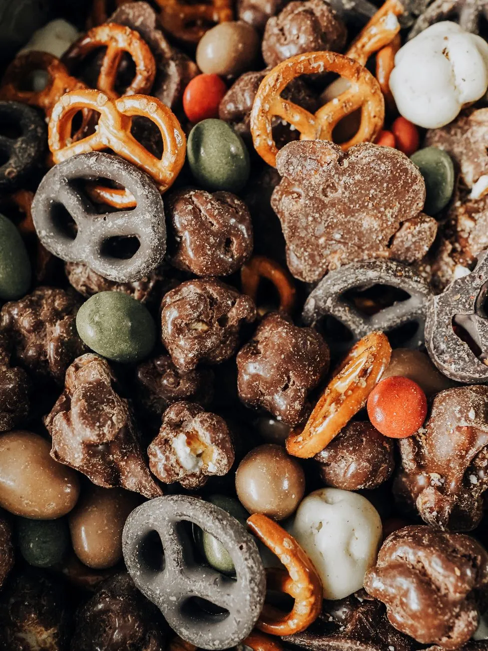 Chocolate-coated peanut snacks dogs should not eat