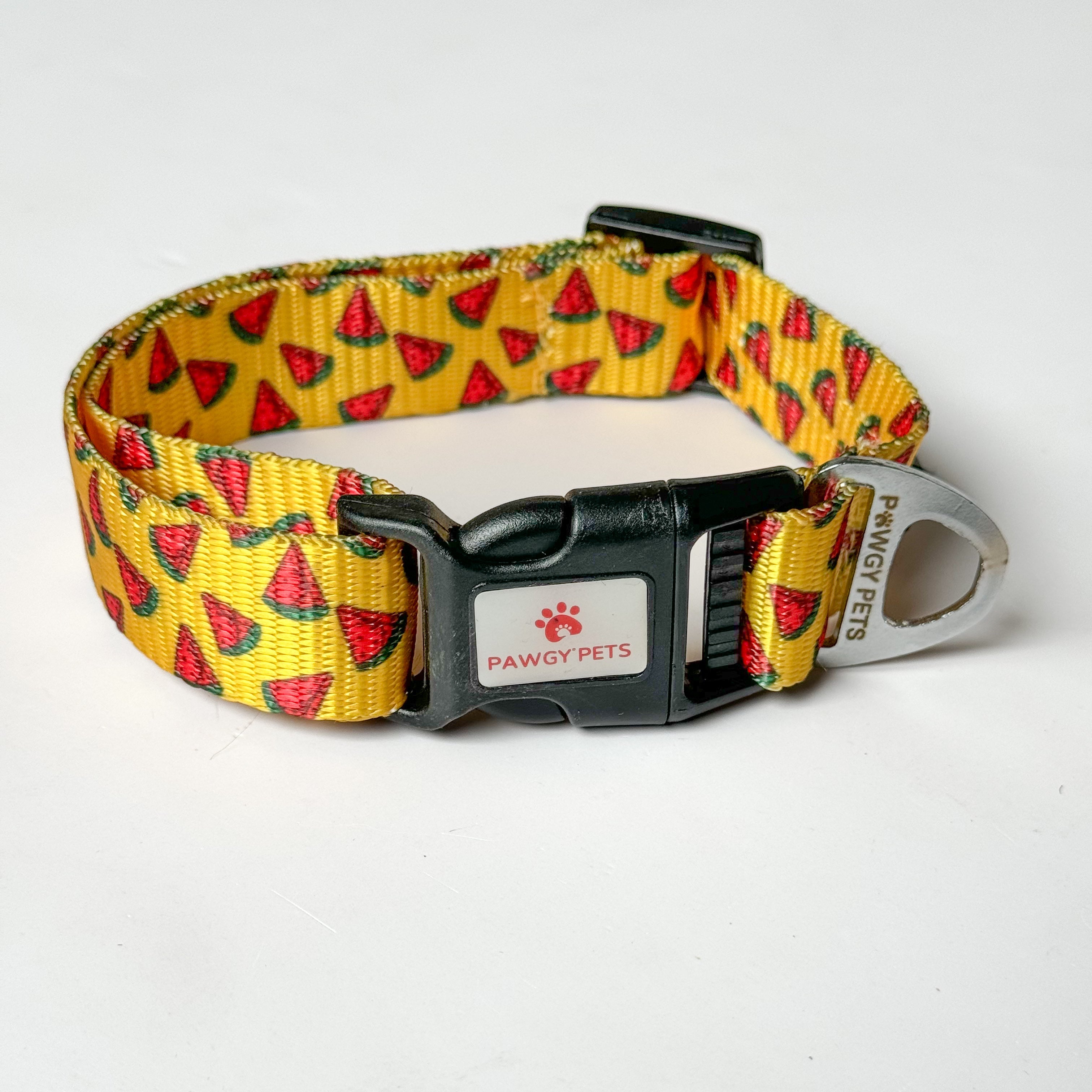 Pawgy Pets Collar Watermelon yellow for dogs and cats – image 5