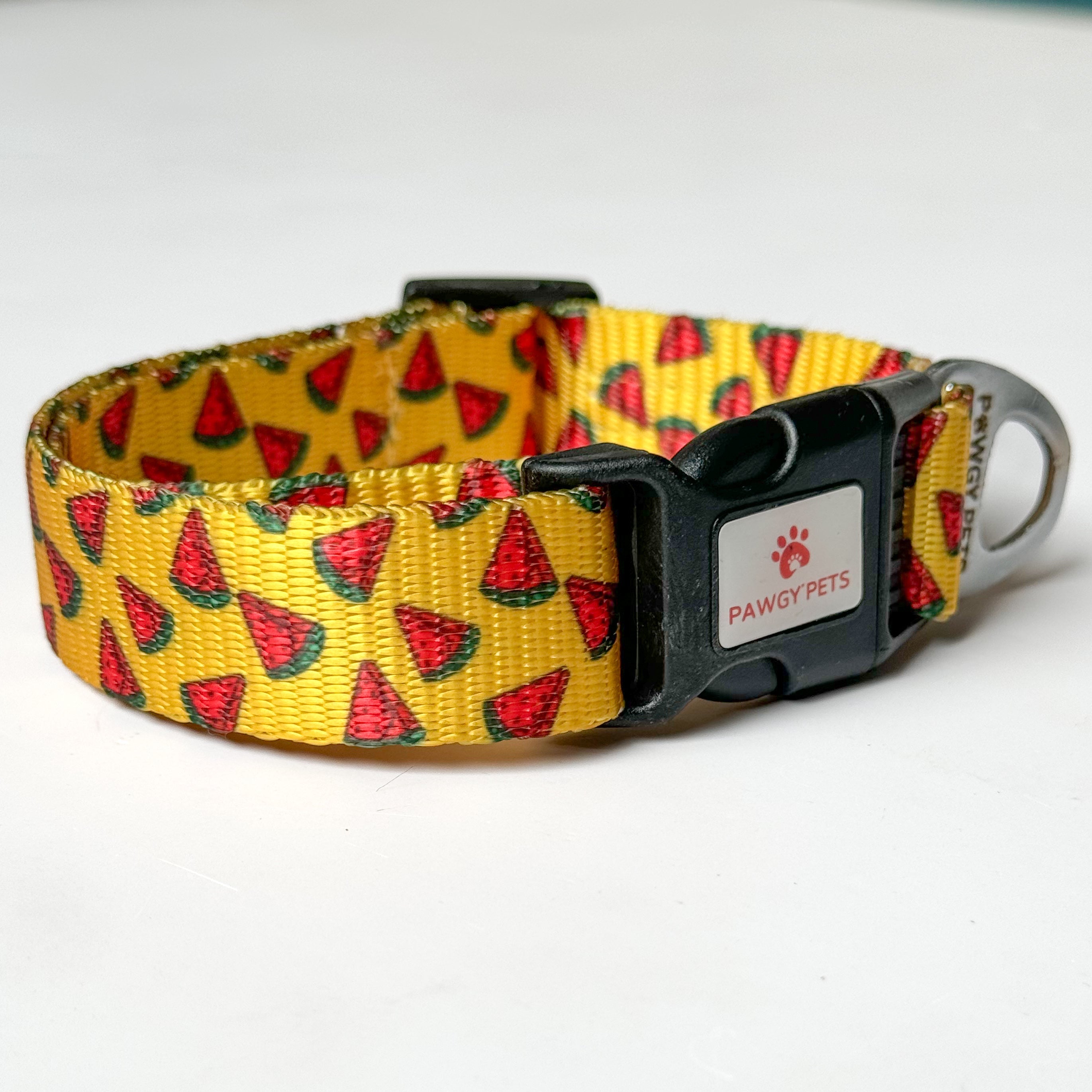 Pawgy Pets Collar Watermelon yellow for dogs and cats – image 3