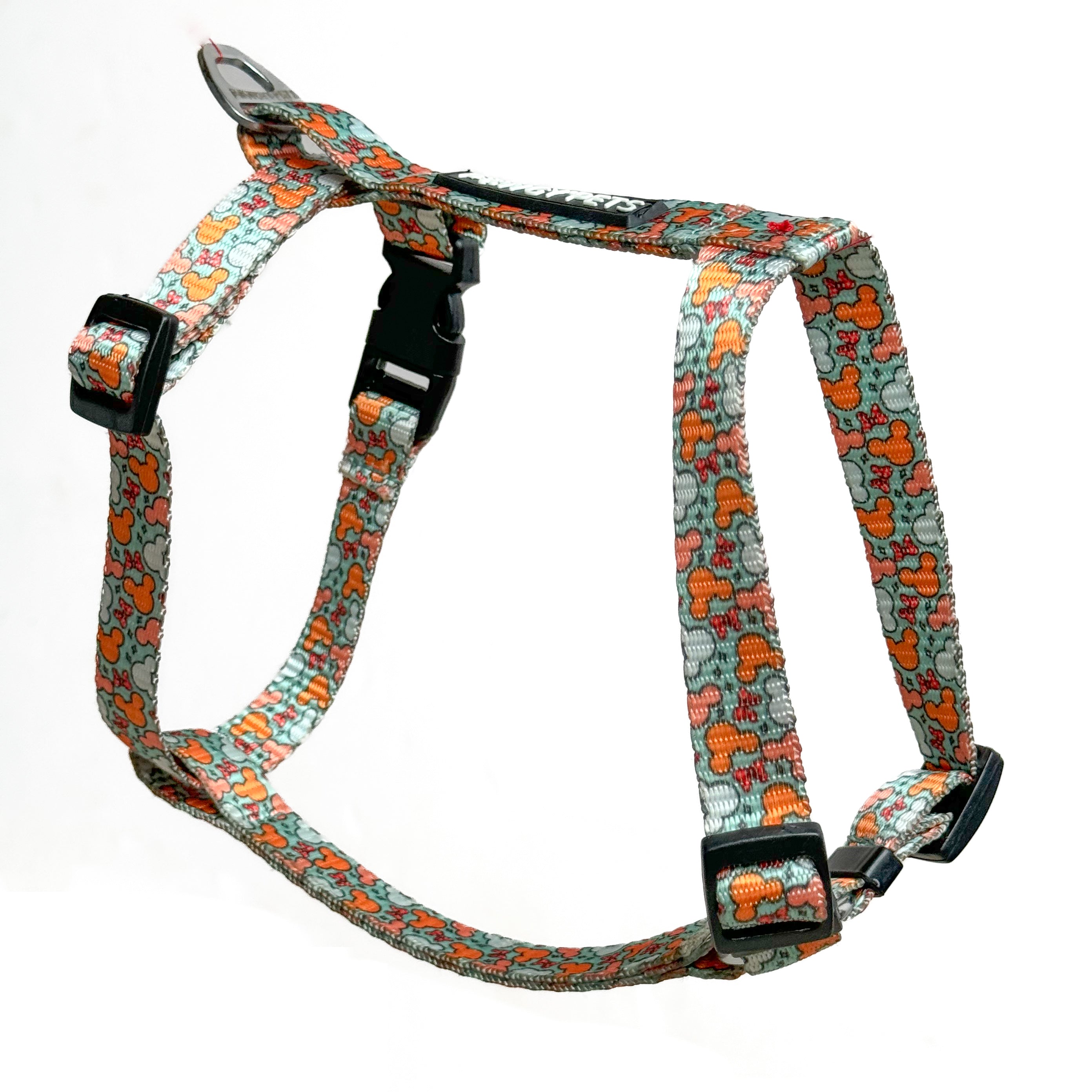 Pawgy Pets H-Harness Mickey Pastel Green for Dogs and Cats – image 5