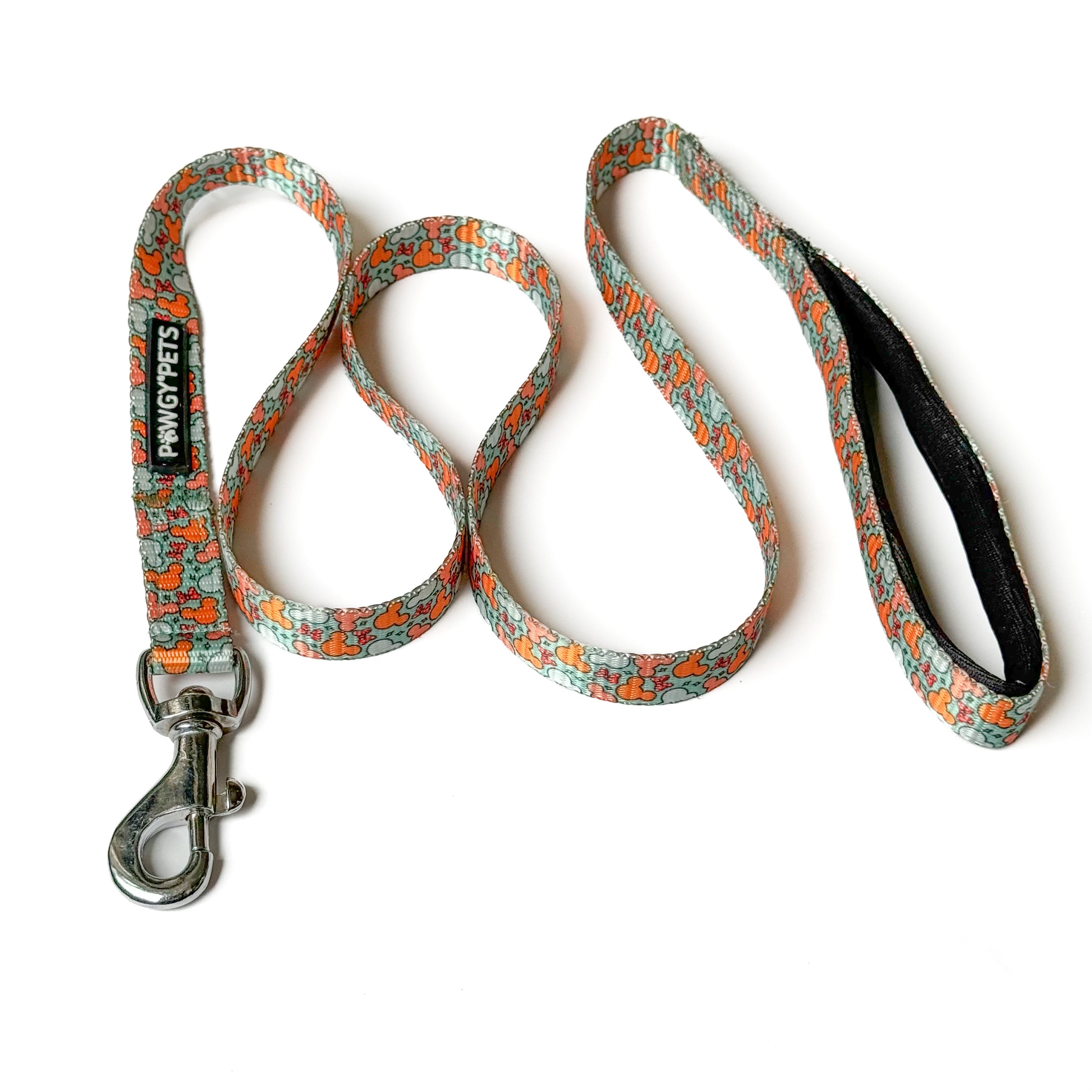 Pawgy Pets Premium Leash: Mickey Pastel Green for Dogs and Cats – image 3