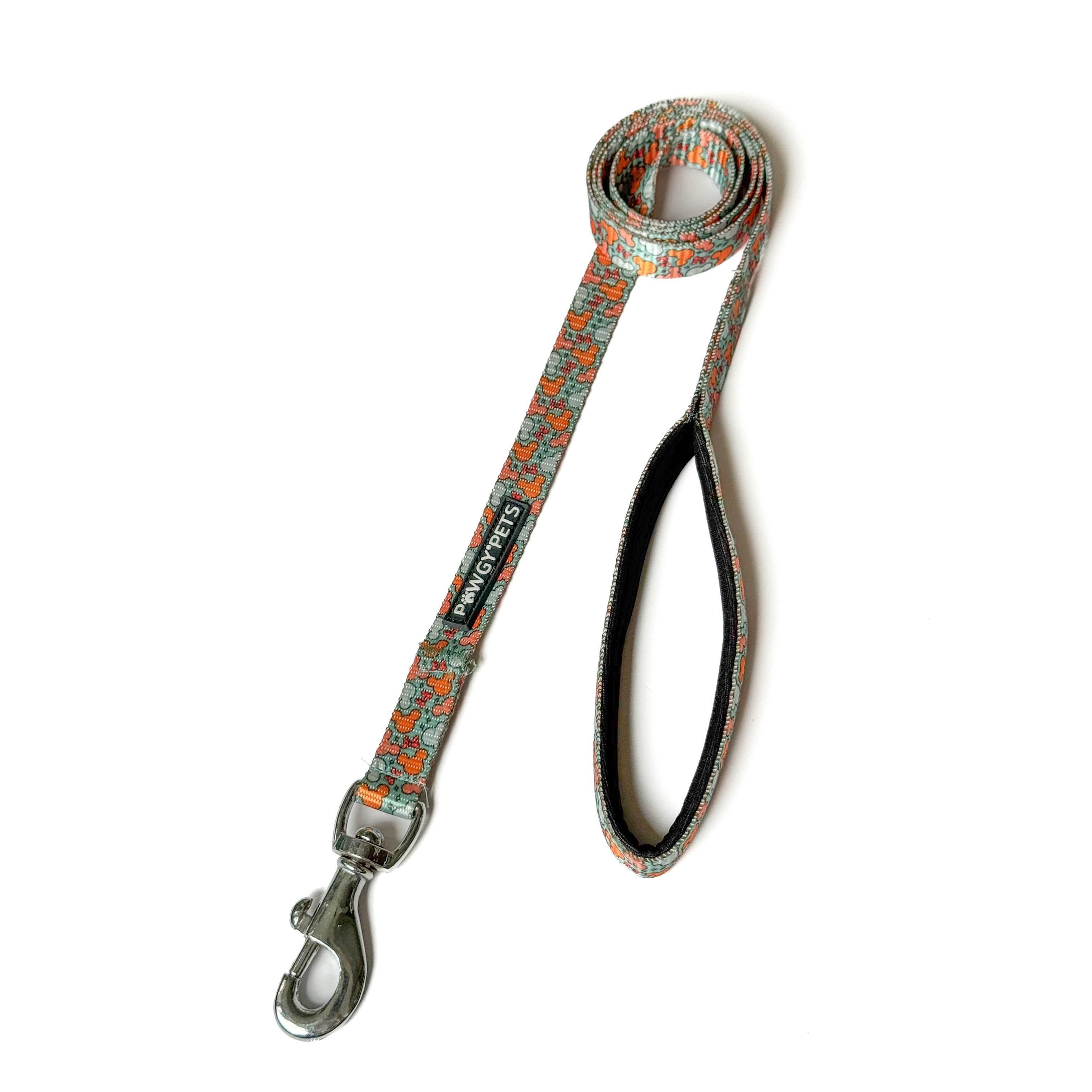 Pawgy Pets Premium Leash: Mickey Pastel Green for Dogs and Cats – image 2
