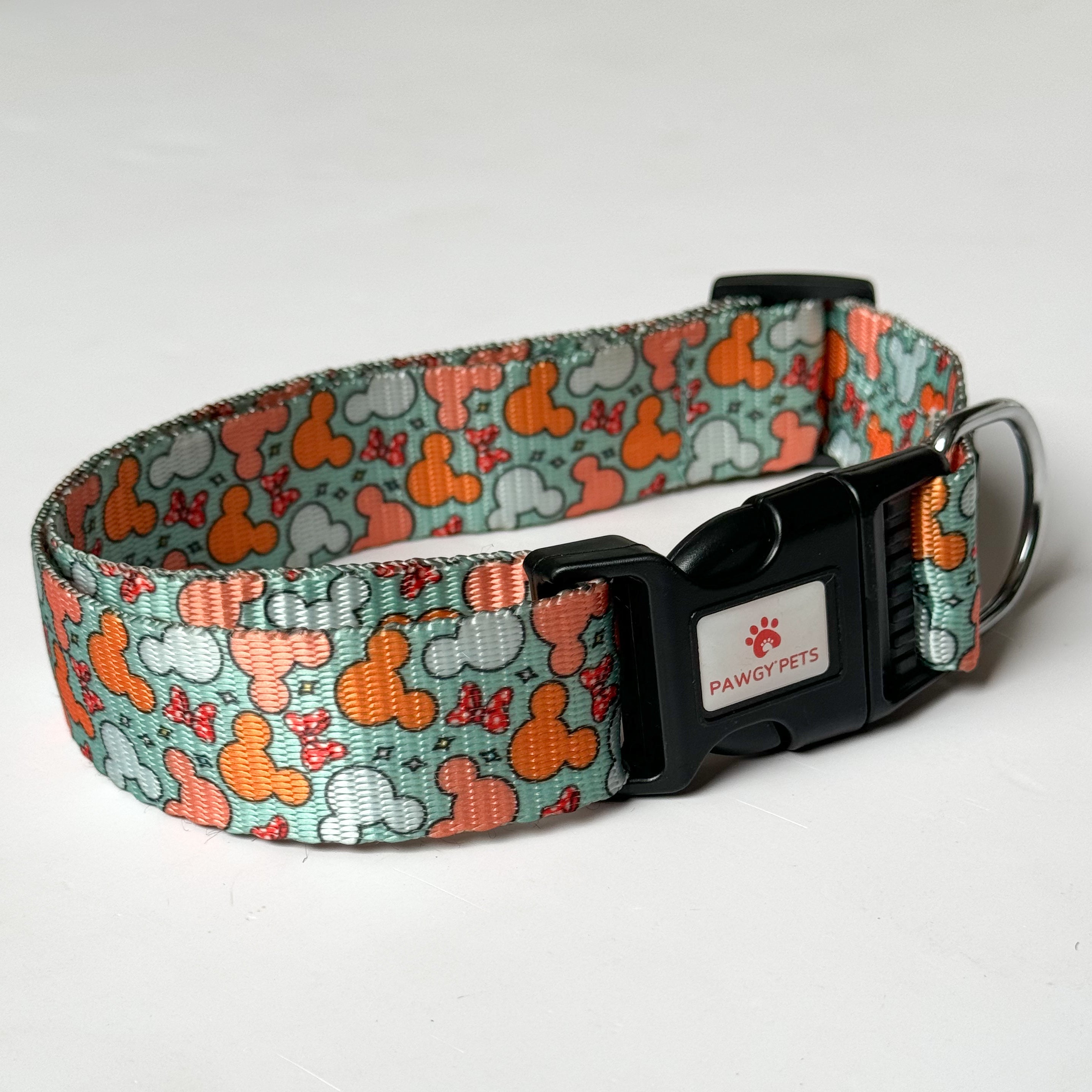 Pawgy Pets Collar Mickey Pastel Green for Dogs and Cats – image 3