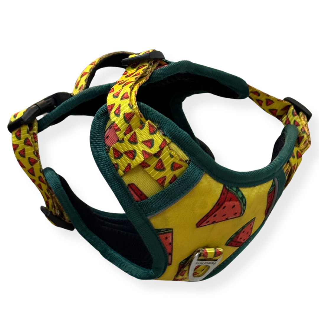 Pawgy Pets Padded Harness Watermelon – image 4