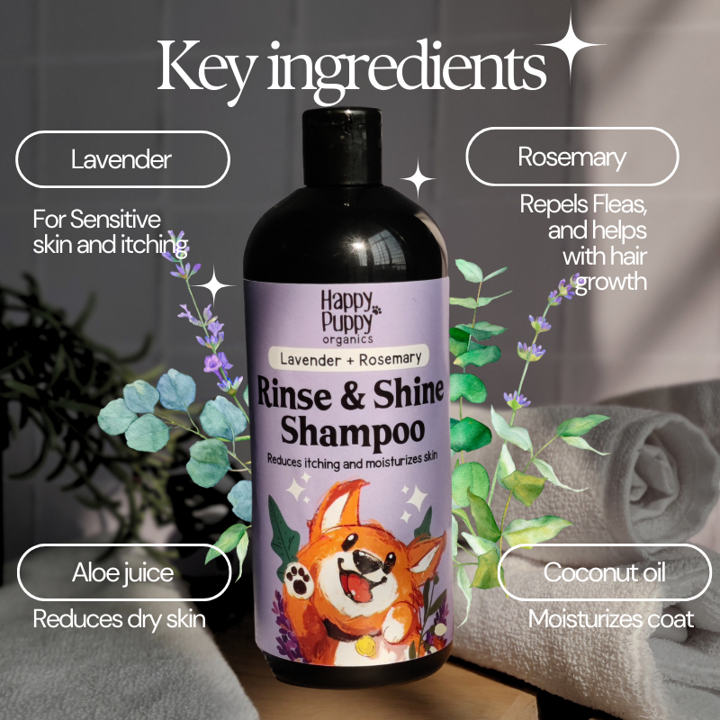 Happy Puppy Organics Rinse and Shine Shampoo – image 5