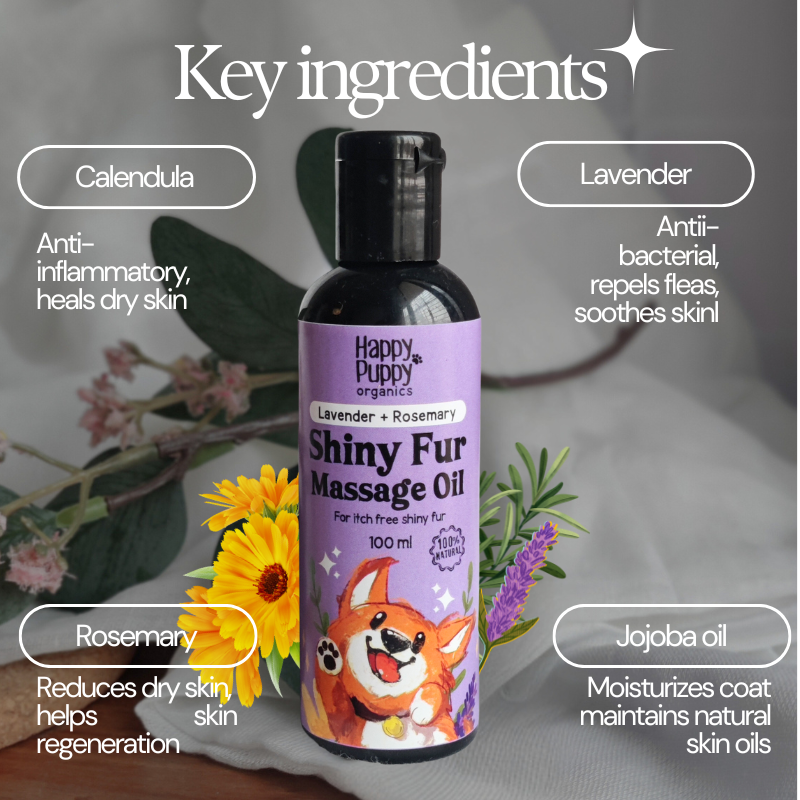 Happy Puppy Organics Shiny Fur Spa Oil – image 3