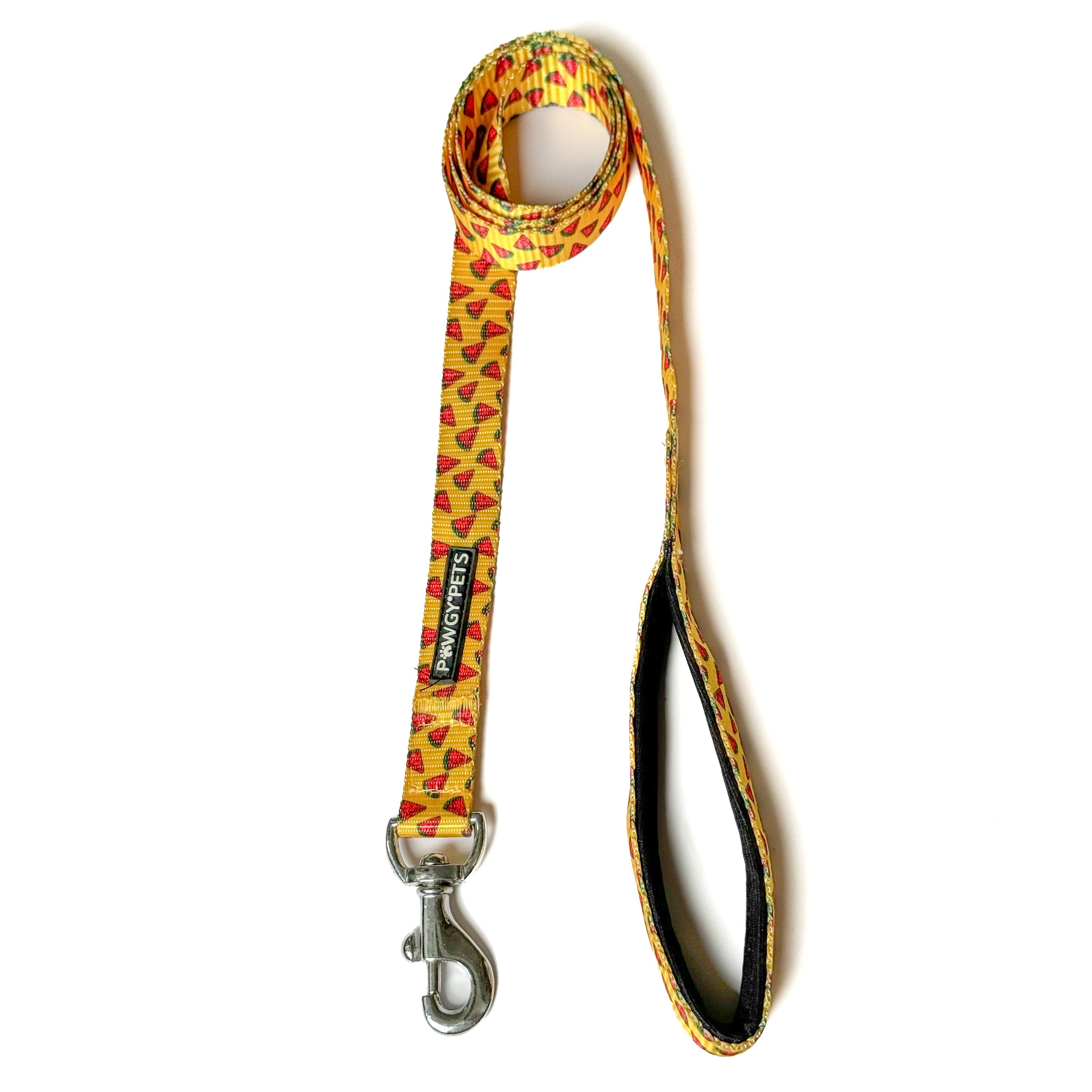 Pawgy Pets Premium Leash: Watermelon Yellow for Dogs and Cats – image 4