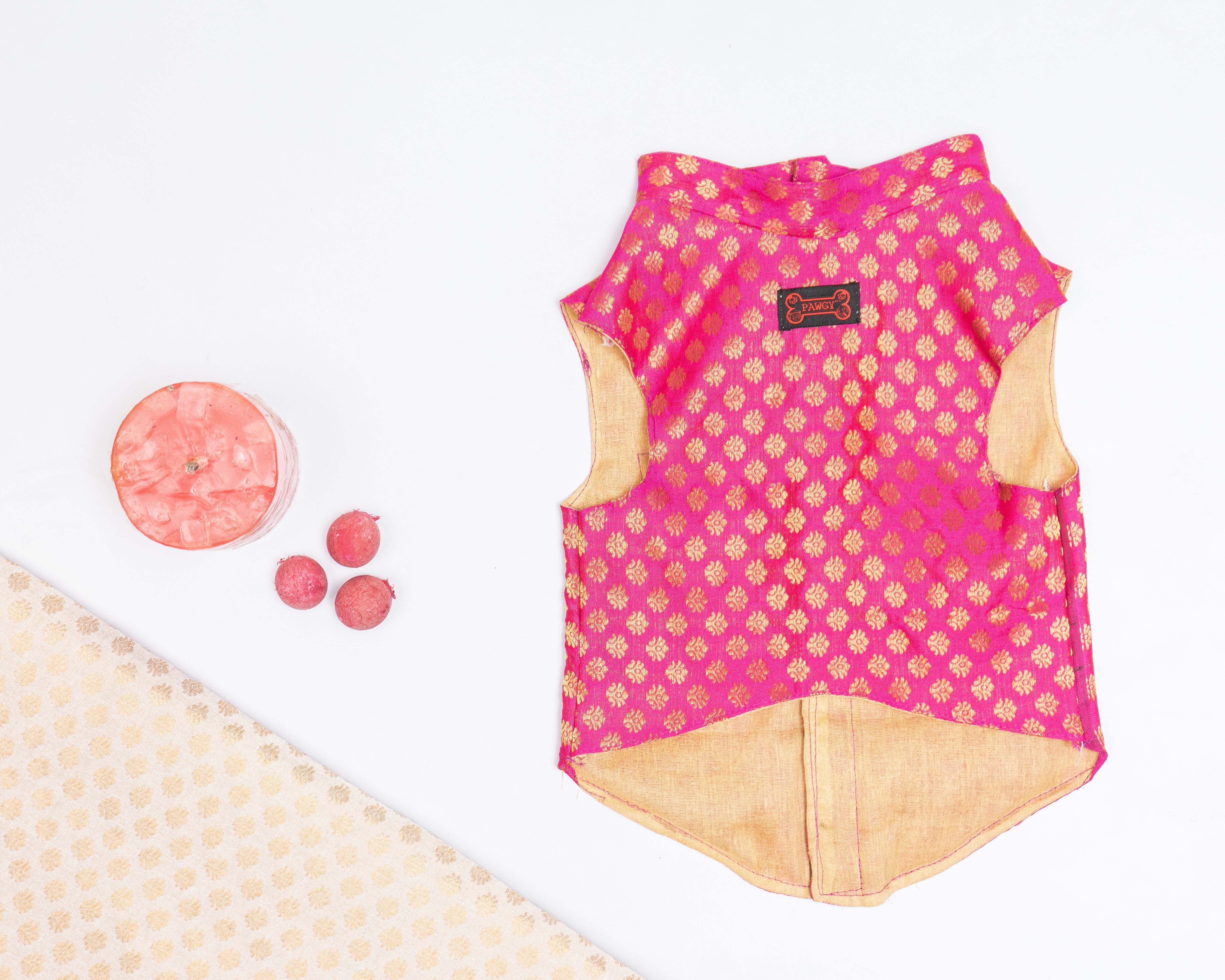Pawgy Pets Sherwani Pink for Dogs – image 2
