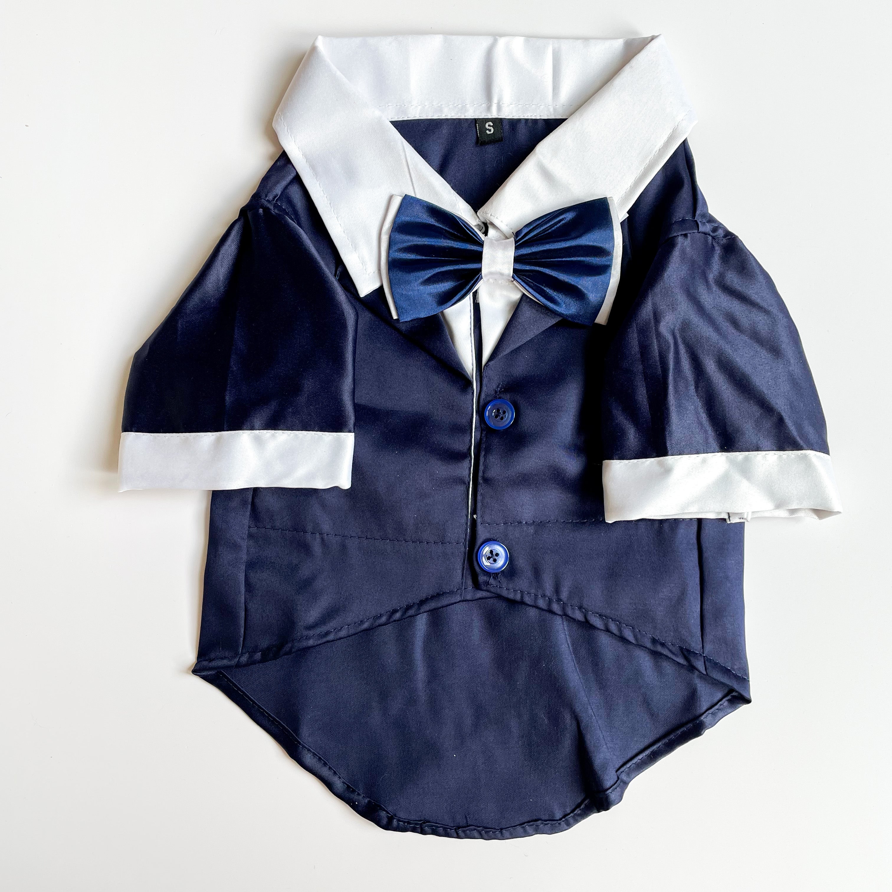 Pawgy Pets Tuxedo: Navy Blue for Dogs & Cats – image 3
