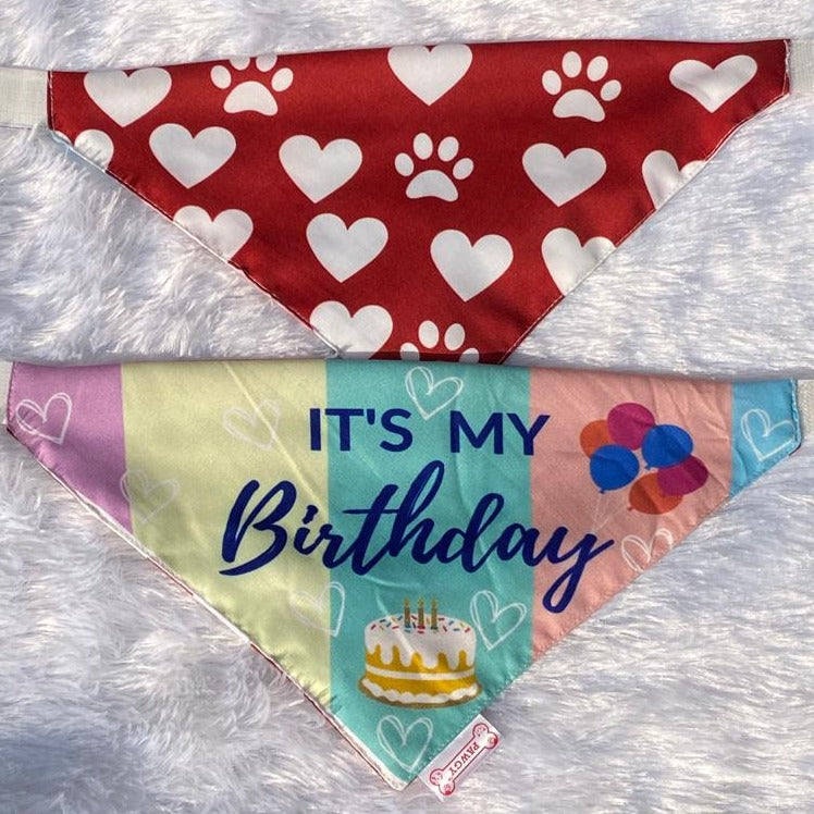 Pawgy Pets Reversible Birthday Bandana for Dogs & Cats – image 5