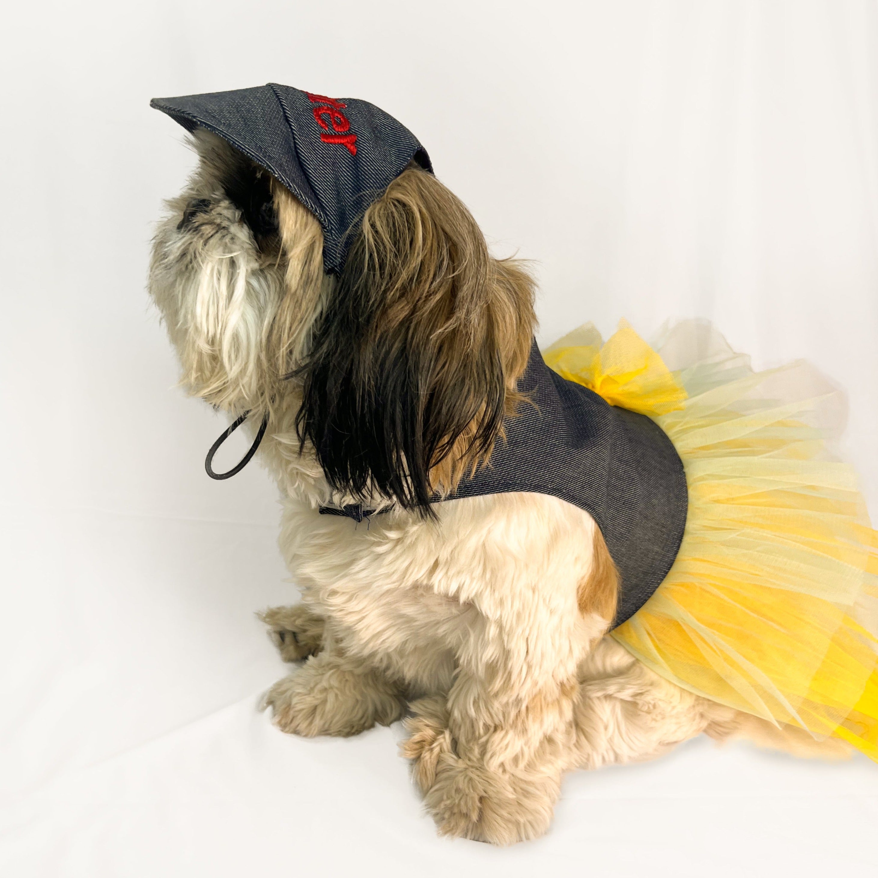 Pawgy Pets Denim Frill Dress for Dogs – image 3