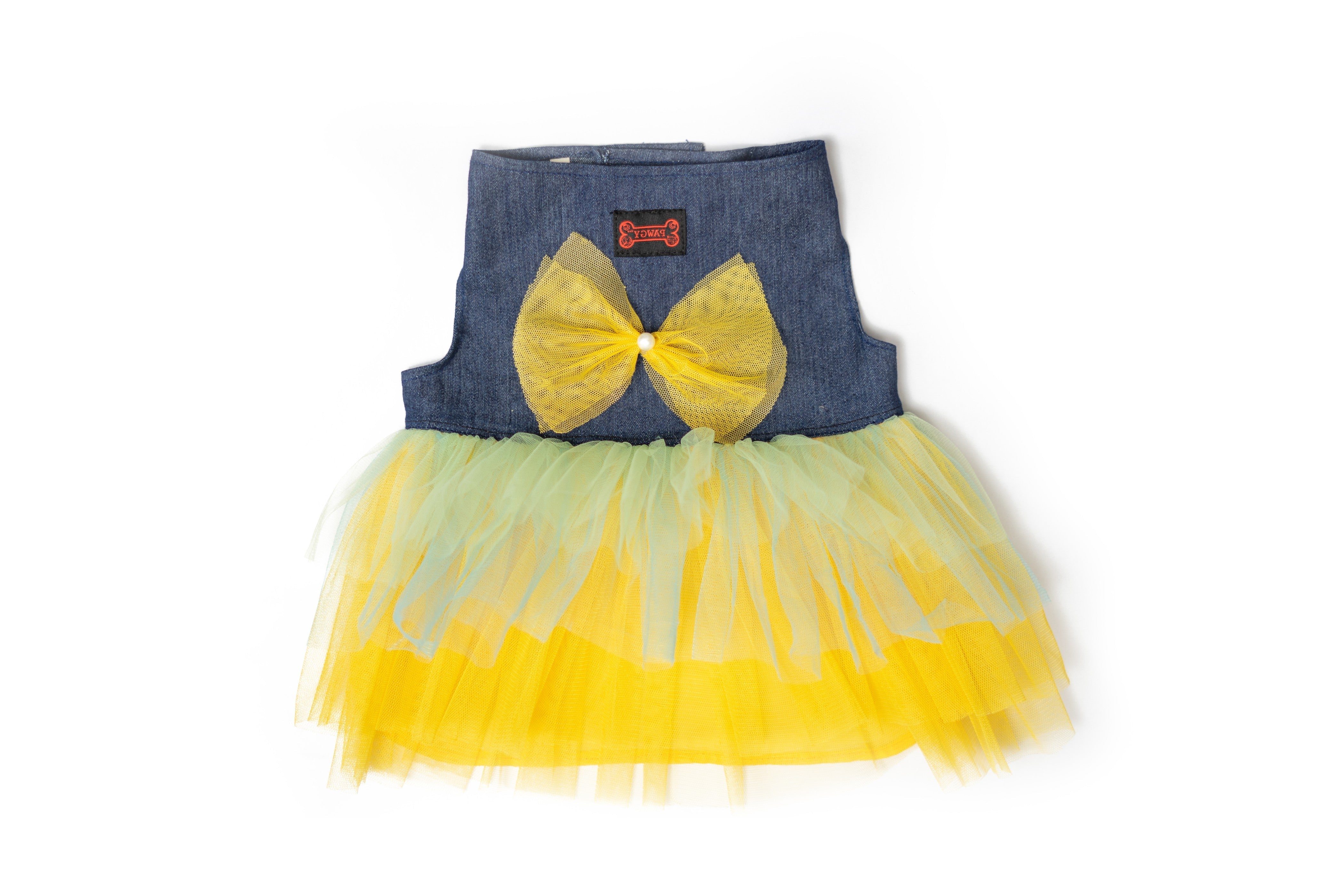 Pawgy Pets Denim Frill Dress for Dogs – image 5
