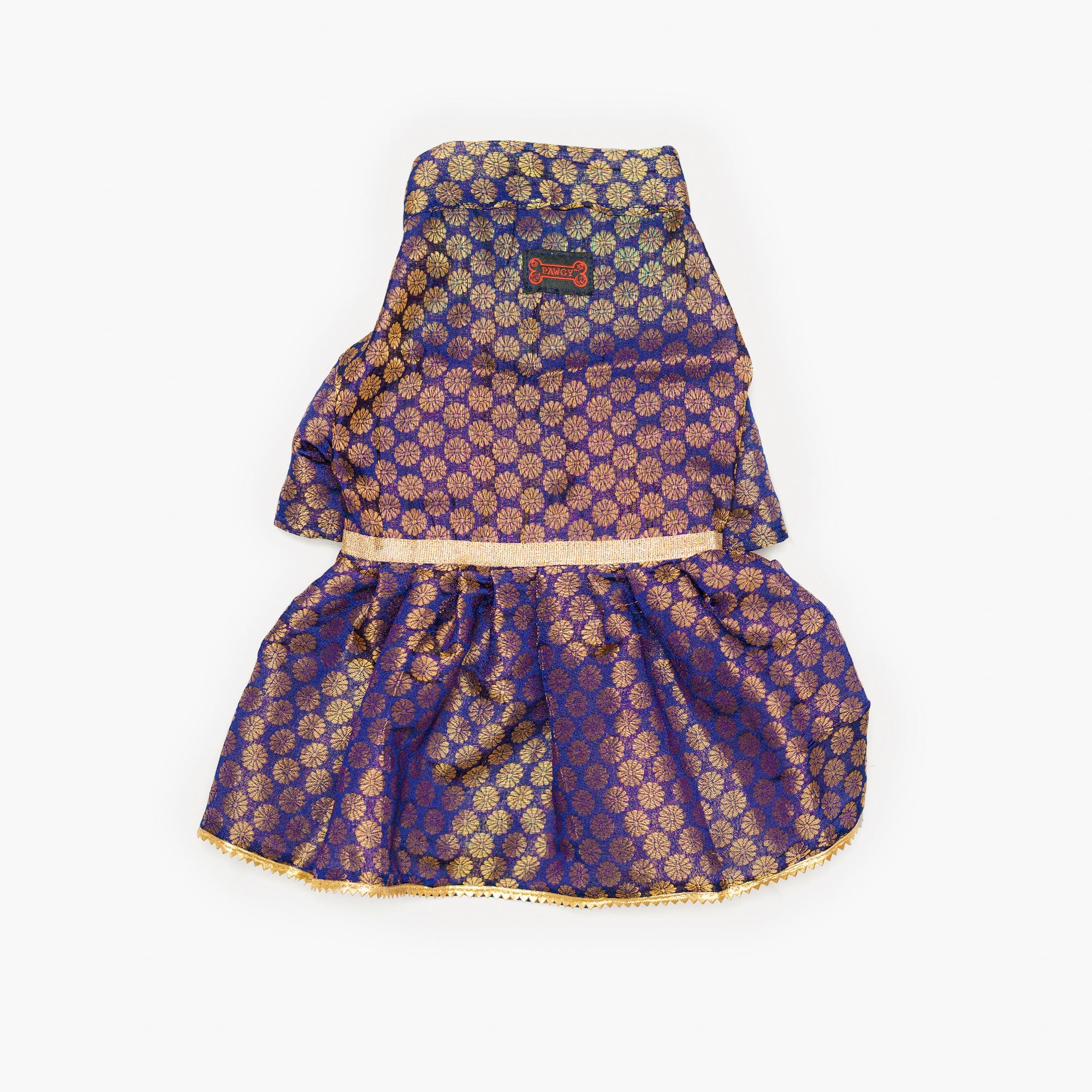 Pawgy Pets Occasion Wear Dress Navy for Dogs – image 4