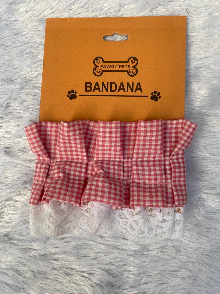 Pawgy Pets Frilly Bandana: Pink for Dogs & Cats – image 4