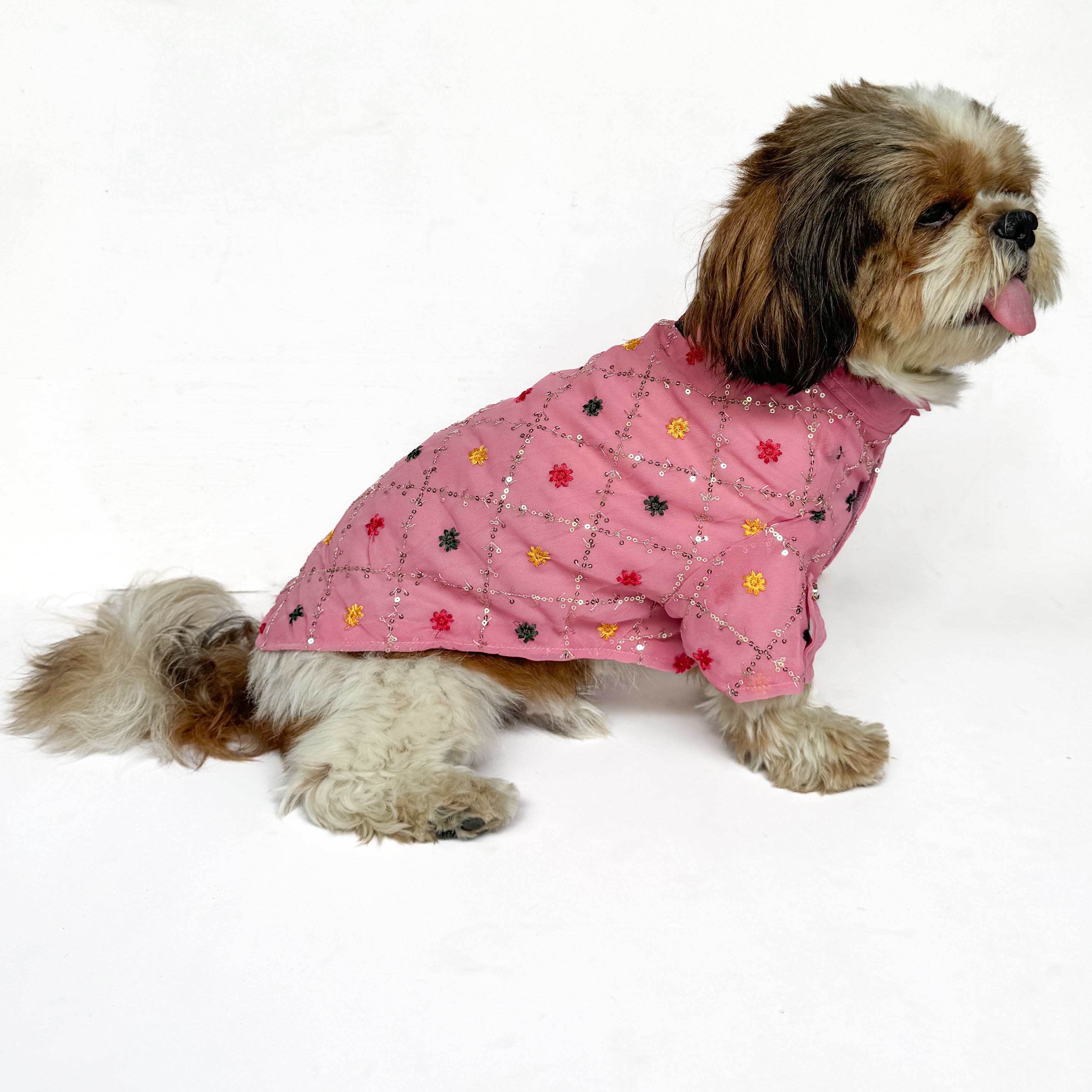 Pawgy Pets Festive Shirt Pink (New) for Dogs – image 3
