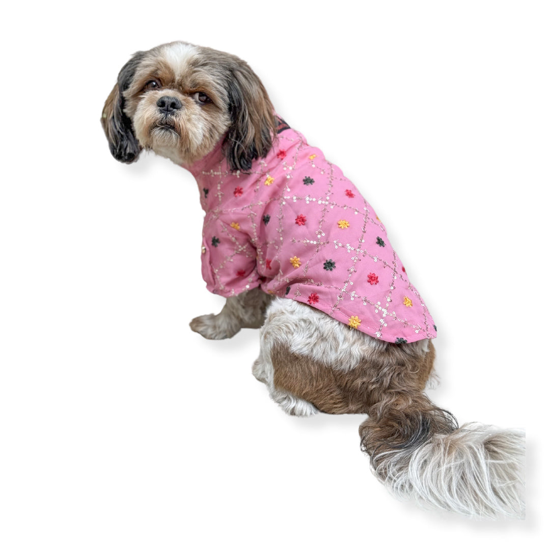 Pawgy Pets Festive Shirt Pink (New) for Dogs – image 5