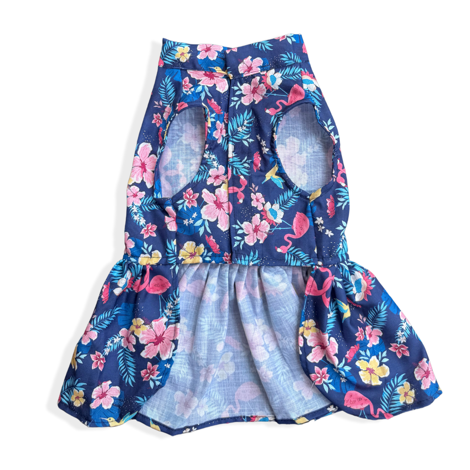 Pawgy Pets Hawaiian Flamingo Dress Navy Blue for Dogs – image 4