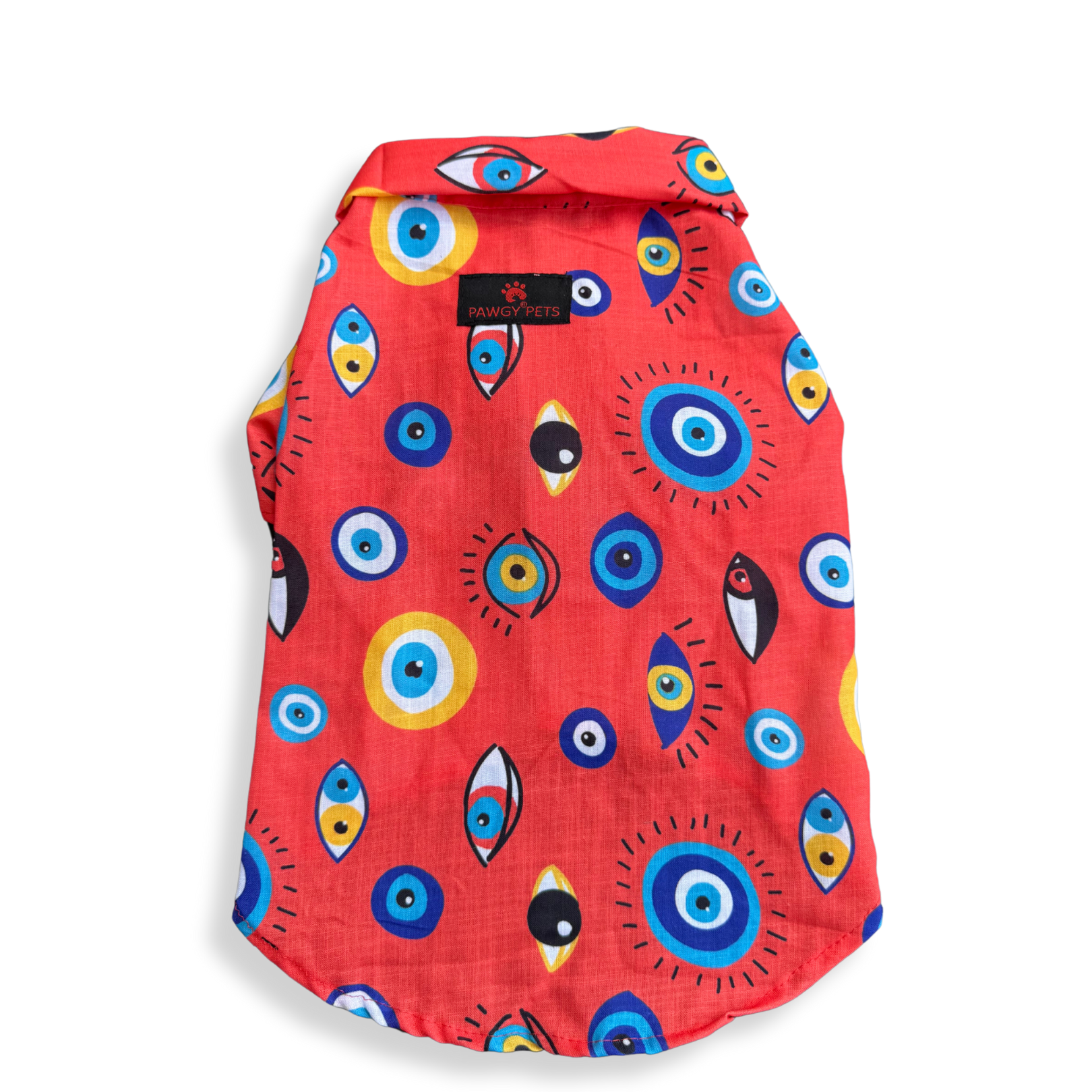 Pawgy Pets Nazar Na Lage Shirt Red for Dogs – image 5