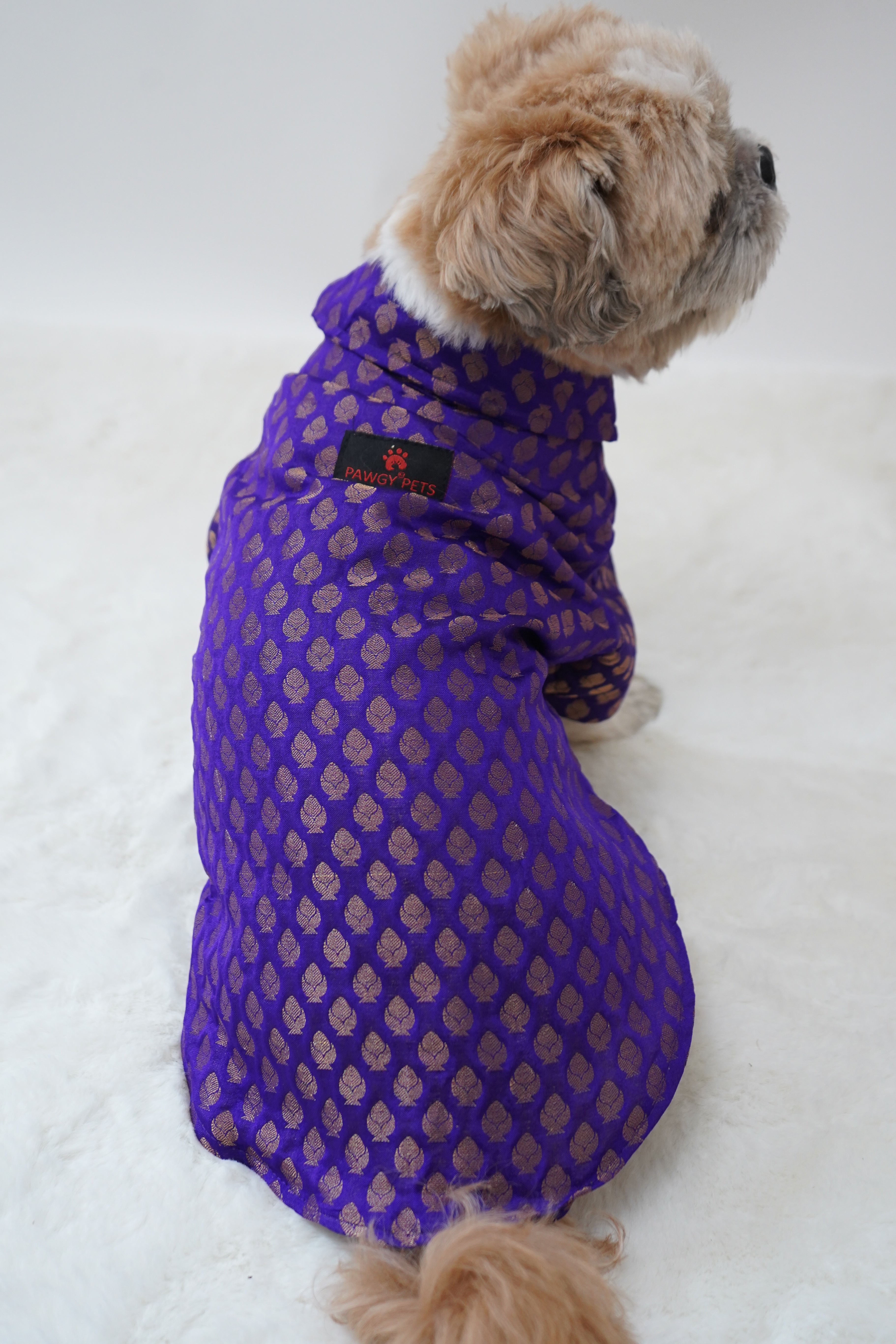 Pawgy Pets Occasion Wear Shirt Purple for Dogs – image 3