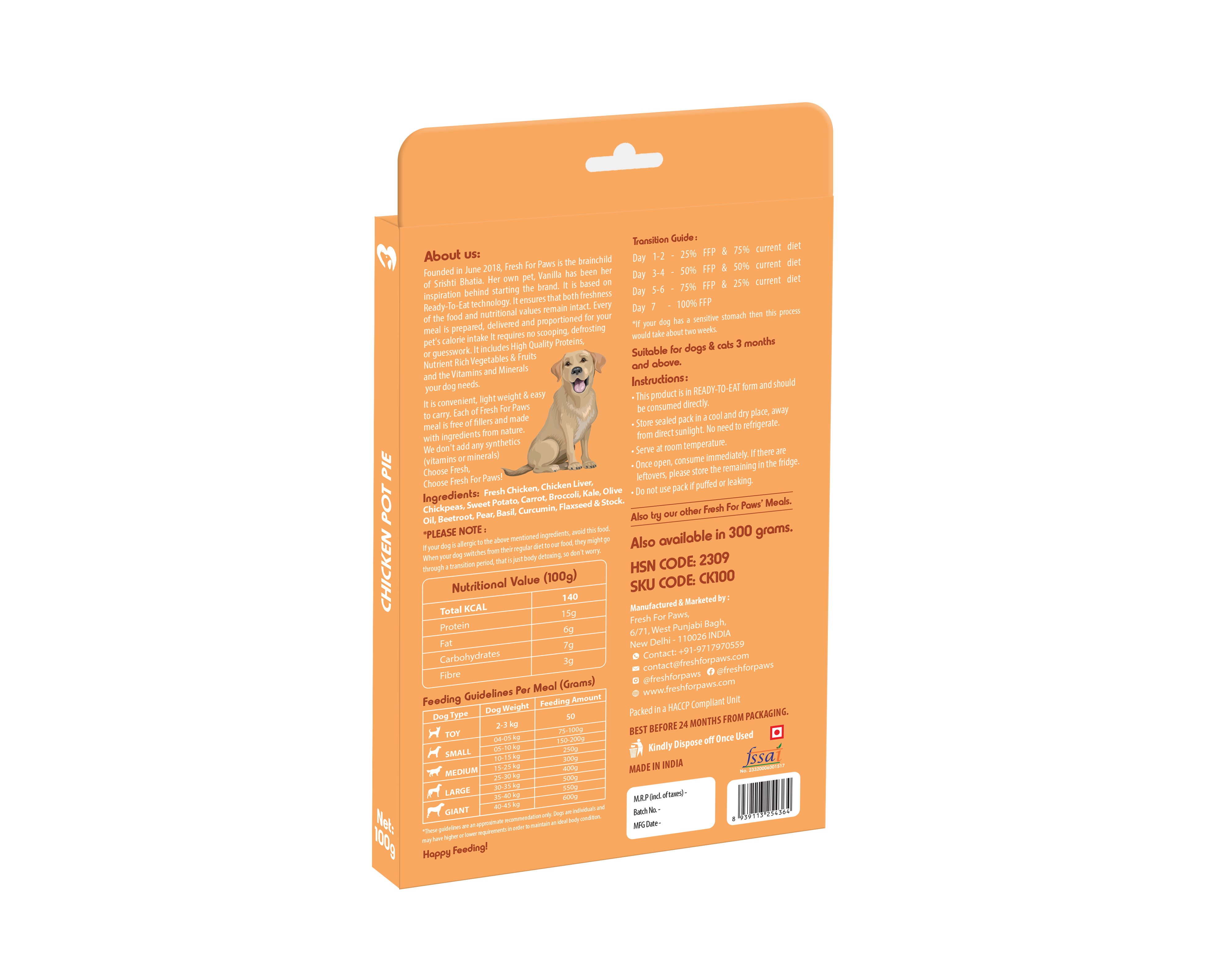 Chicken Pot Pie: Fresh Food by Fresh For Paws – image 2