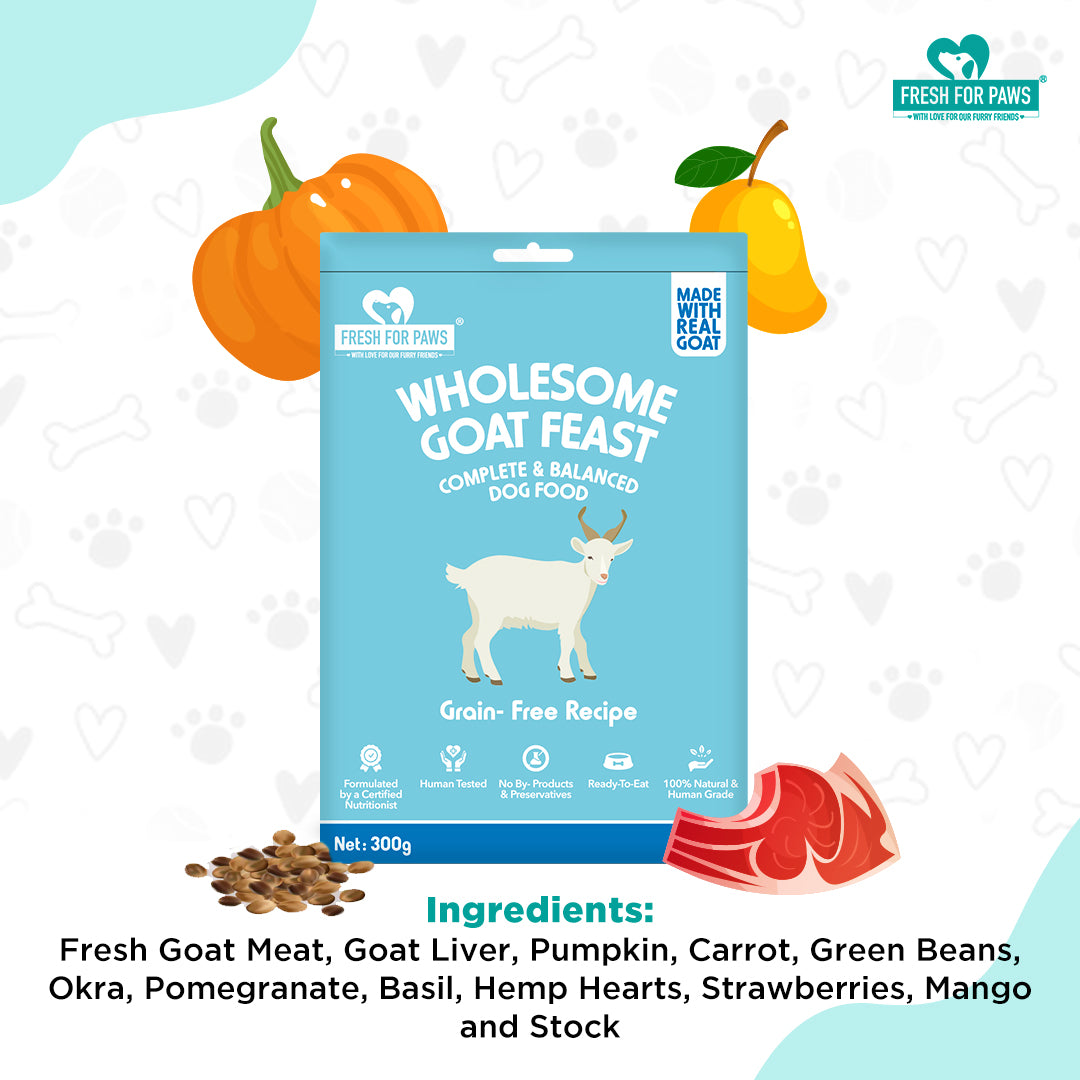 Wholesome Goat Feast: Fresh Food by Fresh For Paws – image 3