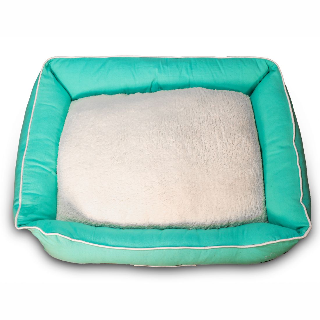 Petter World Luxury Turquoise Lounger Bed with Removable Cushion – image 4