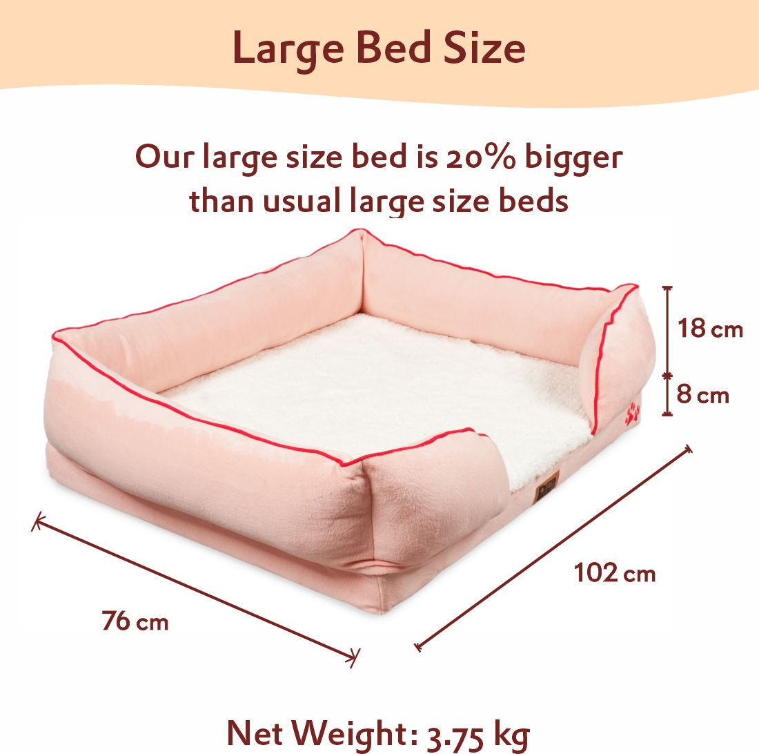 Petter World Orthopedic Foam Sofa Bed - Peach Pearl – image 9
