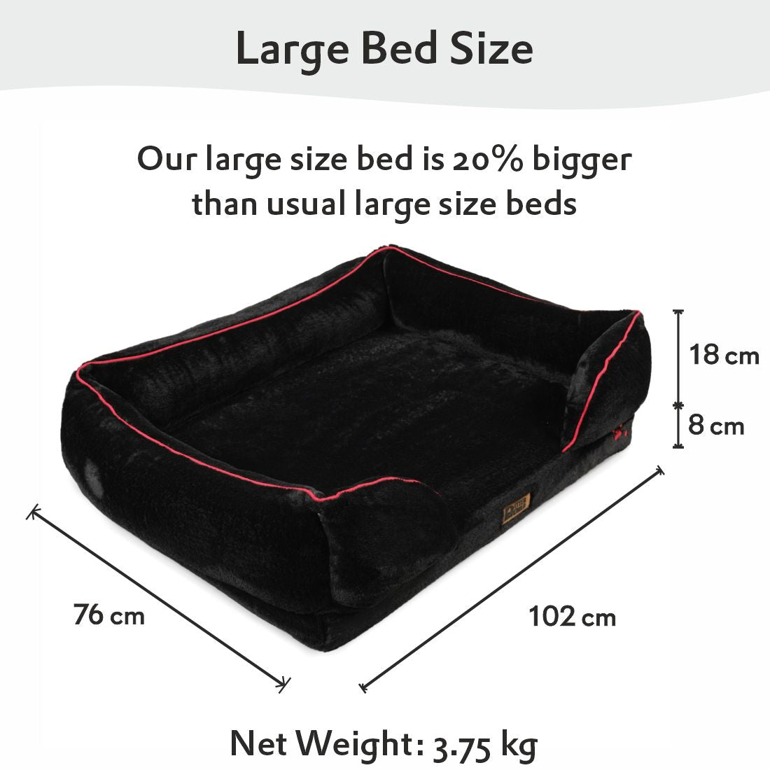 Petter World Orthopedic Foam Sofa Bed - Jet Black – image 9