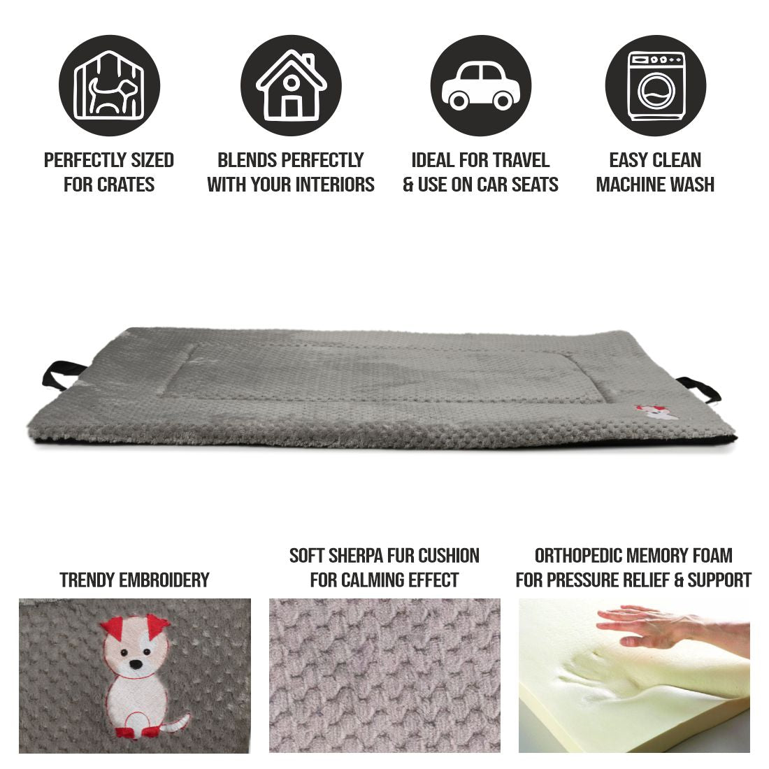 Petter World Memory Foam Mat - Meteorite – image 7