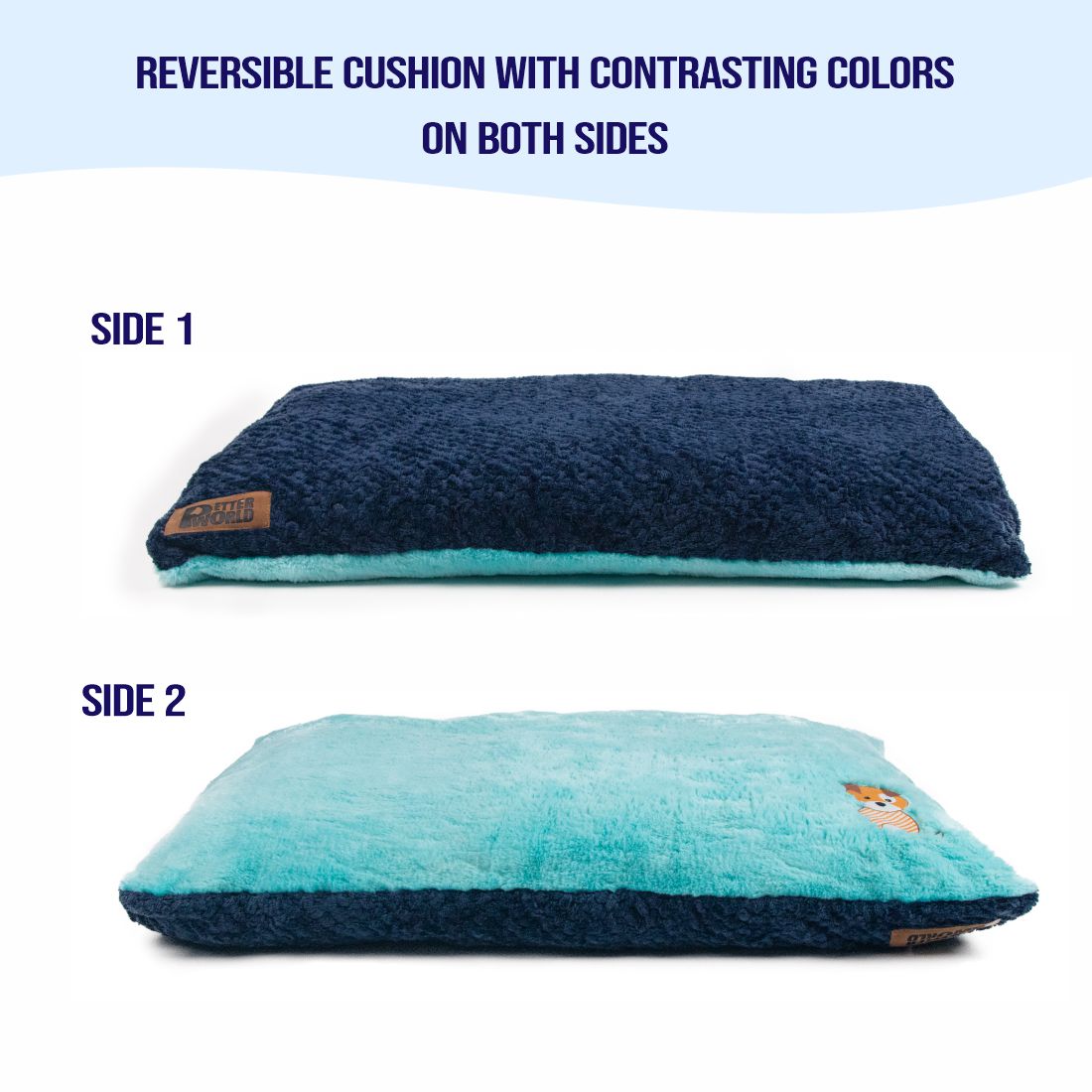Petter World Chopped Foam Pillow Bed – image 6