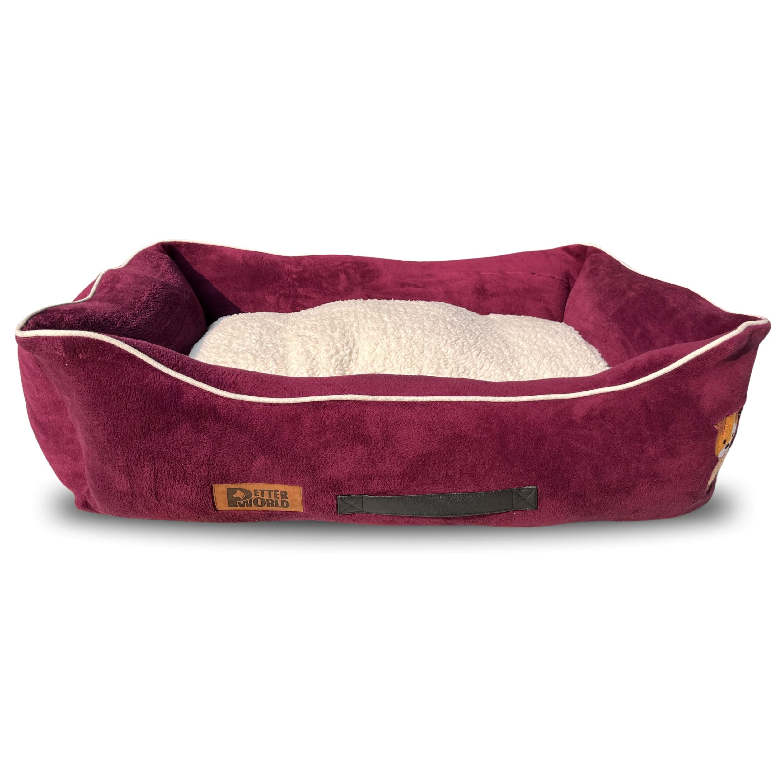Petter World Luxury Mulled Wine Lounger Bed with Removable Cushion – image 7
