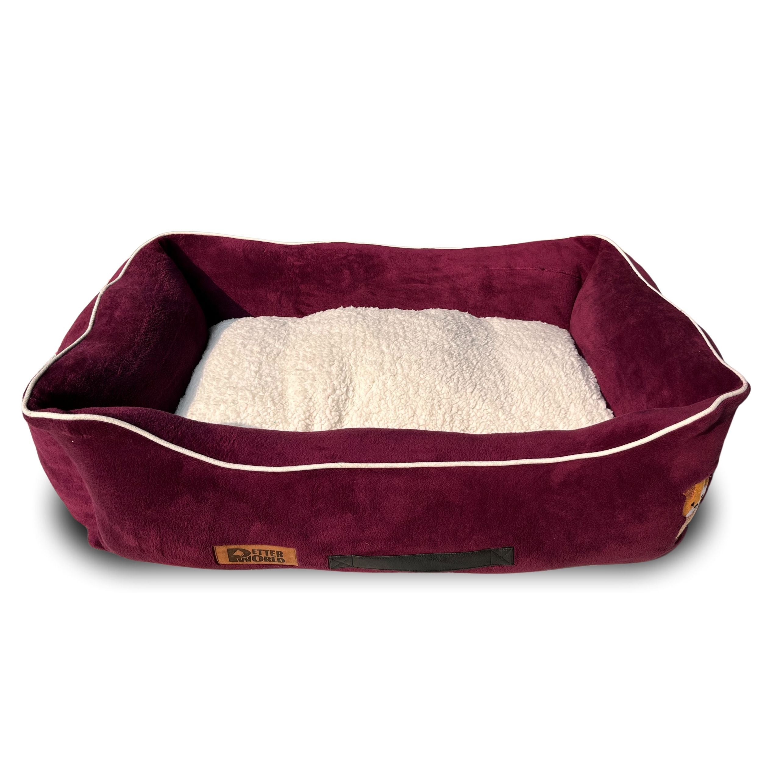 Petter World Luxury Mulled Wine Lounger Bed with Removable Cushion – image 9