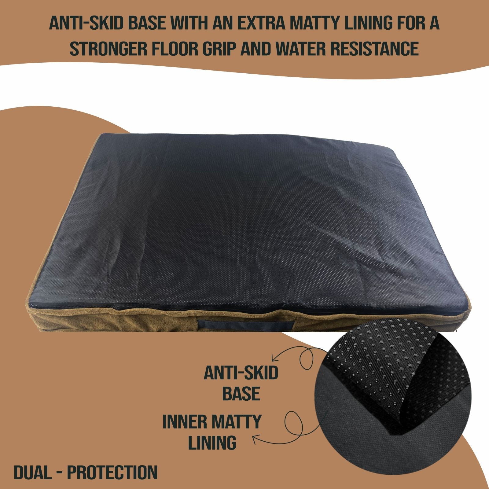 Petter World Orthopedic Foam Sofa Bed - Mocha Brown – image 7